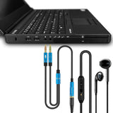 3,5-mm-Mikrofon-Headset-Audio-Splitter-Kabel Buchse auf 2 Stecker-Kopfhörerkabel