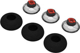 Eartips für Plantronics Voyager 5200 5220 5210 Silikon & Schaumstoff 3 Stück