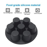 7 Cups Muffin Pans Airfryer Silicone Cupcake Mold for 3.5 to 5.8 L Non Stick