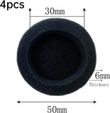 Ear Pads Foam for Logitech H330/H340/H110/H111/H390/H600/H609/H760 2 Pairs