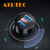 ATRTEC Dual USB 5V 3.1A schnelles Autoladegerät Telefonadapter LED Anzeige charg