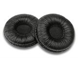 Paar Ohrpolster für Sennheiser PXC 150, PXC 250, PXC 250-II. Kunstleder Schwarz