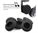5 Paar Schaumstoff Ohrpolster für Sony, Sennheiser, Philips, Panasonic, AKG 55mm