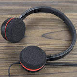 Foam ear pads for Jabra Evolve 20 20SE 30 30II 40 65 comfortable soft 1 Pair