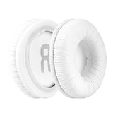 Ohrpolster für Philips H4205 Kopfhörer Kunstleder Weiß 70mm Paar