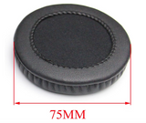 1 Paar 75mm für Sennheiser HD 205 HD 205-II HD205 HD205II II Schwarz