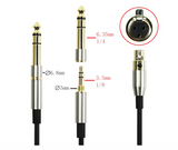 Audiokabel für AKG K271s, K271 MKII, M220, Pioneer HDJ-2000 Kopfhörer 1,2M
