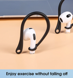 Ohrbügel für Apple AirPods 3, AirPods Pro, 2, 1 Hülle Ohrhaken halter EarHooks,