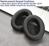 Headband + Earpads for Bose QuietComfort QC35 QC15 QC45 QC25 Q35 II Black 1 Pair