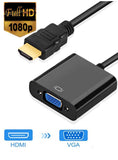 HDMI auf VGA Adapter Converter D-Sub 15-polig Konverter Full HD 1080p