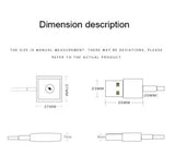 Ladekabel für iWatch Series 1/2/3/4/5/6/7 Magnetischer Ladegerät Apple Watch
