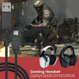 Kopfhörer Kabel Ersatz Audiokabel für Logitech G635 G633 G933 G935 G633S G933S