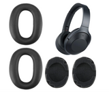 Ersatz Ohrpolster für Kopfhörer Sony WH-1000XM2 MDR-1000X Schwarz 1 Paar