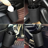 Doppelt faltbarer, wasserdichter Mülleimer für Autos, auslaufsicherer Organizer