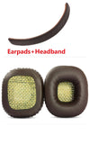 Ersatz Kopfband + Ohrpolster für Marshall Major 1, Major 2 Braun  1 Pair Brown