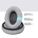 Kopfband und  EARPADS for Bose QuietComfort QC15 QC25 QC35 QC45 QC35 II Silber