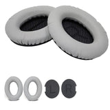 Kopfband und  EARPADS for Bose QuietComfort QC15 QC25 QC35 QC45 QC35 II Silber