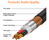 50cm 1 XLR-Buchse auf 2 XLR-Stecker Mikrofon Stecker Y Splitter Kabel