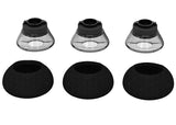 Eartips für Plantronics Voyager 5200 5220 5210 Silikon & Schaumstoff 3 Stück