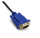 HDMI-VGA Stecker HD-15 Stecker 15Pin Video Adapter Kabel für HDTV PC 1M