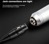XLR auf klinke 6,35 mm Kabel Stecker zu Buchse Klinke auf XLR Kabel, XLR zu TRS