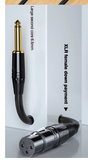 1M XLR auf klinke 6,35 mm Kabel Stecker zu Buchse Klinke auf XLR Kabel zu TRS
