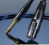 1M XLR auf klinke 6,35 mm Kabel Stecker zu Buchse Klinke auf XLR Kabel zu TRS