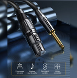 1M XLR auf klinke 6,35 mm Kabel Stecker zu Buchse Klinke auf XLR Kabel zu TRS