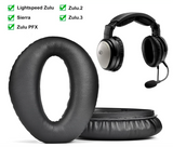 Ear pads+Foam for Tango,Lightspeed Zulu,Sierra,Zulu.2,Zulu.3, Zulu PFX Aviation