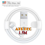 1,5M iPhone Ladekabel Datenkabel für iphone 6 7 8 X XS XR 11 12 13 14 Pro iPad 1,5M