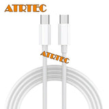 2M Ladekabel USB C zu USB C 60W Schnell PD iPad Samsung MacBook Huawei Xiaomi 2M