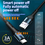 iPhone Ladekabel für iphone 6 7 8 X XS XR 11 12 13 Pro iPad Smart power Off 1M