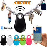 Schlüsselfinder Haustier Koffer finden GPS Locator Bluetooth Anti Lost Schwarz