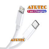 Schnellladegerät USB-C auf iPhone für iPhone 13 12 X XR XS Ladekabel Netzteil PD