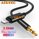 AUX Kabel 3,5mm Klinke Stecker für iPhone 6/7/8/X/XR/XS/11/12/13 Audio Adapter