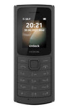Nokia 110 2G Edition 2023 Dual-SIM Schwarz Senior Handy mit Kamera