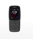 Nokia 106 (2019) Dual SIM schwarz Senior Handy Handy für Schul Kinder