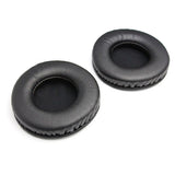 Ersatz Ohrpolster für Kopfhörer Beyerdynamic DT880 DT990 DT770 Pro Schwarz Leder