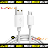 Micro USB Ladekabel 1M, 1,5M, 2M +Netzteil für Samsung, Xiaomi, Huawei, LG, Moto