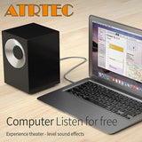 ATRTEC 3,5mm Klinke Lautsprecher Audiokabel für JBL Kopfhörer Auto 1,2mAUX Cable