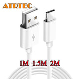 Type C Ladekabel für Samsung Huawei Xiaomi Oppo LG Moto 1M 1,5M 2M Schnell USB C