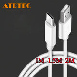 Type C Ladekabel für Samsung Huawei Xiaomi Oppo LG Moto 1M 1,5M 2M Schnell USB C
