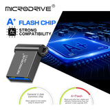 Mini USB 3.0 Flash Drive 16GB 32GB 64GB 128GB USB Stick Pendrive klein Silber