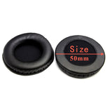 Ersatz Ohrpolster 50mm für Kopfhörer AKG, KOSS Porta Pro, Sennheiser Schwarz