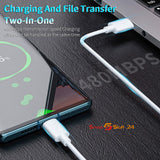 3X USB Typ C Ladekabel Datenkabel für Samsung, HTC ,Huawei, Xiaomi, Oppo, LG 1M