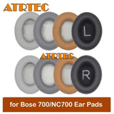 1 Paar Ersatz OHRPOLSTER Ear Pad für Bose 700/NC700 Premium Qualität Schwarz