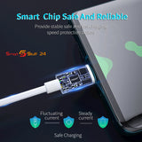 5X USB Typ C Ladekabel Datenkabel für Samsung, HTC ,Huawei, Xiaomi, Oppo, LG 1M