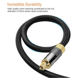 Digitales Toslink-Audiokabel Optisches Audio Kabel LWL SPDIF für TV xbox PS4 1M