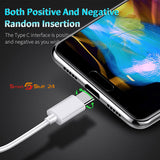 5X USB Typ C Ladekabel Datenkabel für Samsung, HTC ,Huawei, Xiaomi, Oppo, LG 1M