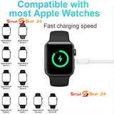 Ladekabel für iWatch Series 1/2/3/4/5/6/7/8 Magnetischer Ladegerät Apple Watch